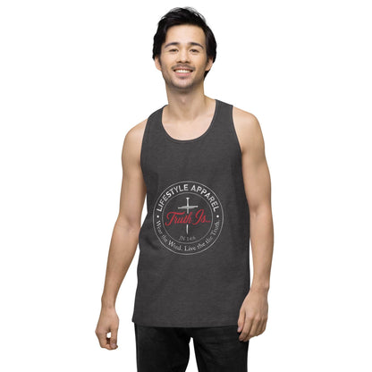 Men’s premium tank top - Truth is life Style