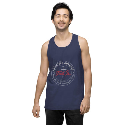 Men’s premium tank top - Truth is life Style