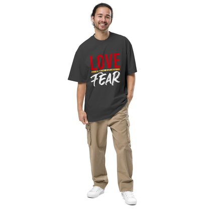 Oversized faded t-shirt - Truth is life Style