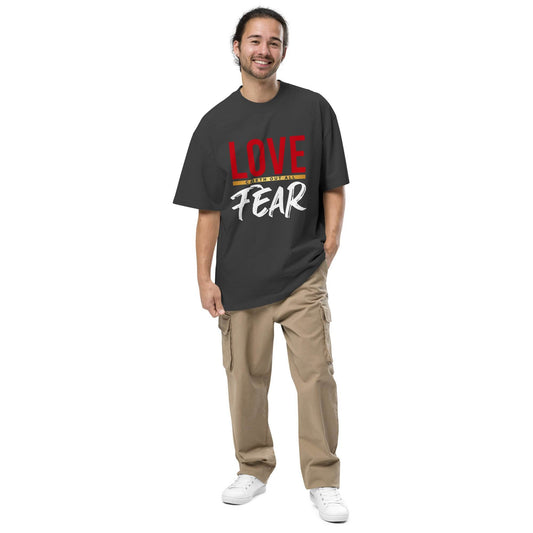 Oversized faded t-shirt - Truth is life Style