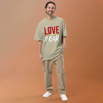 Oversized faded t-shirt - Truth is life Style