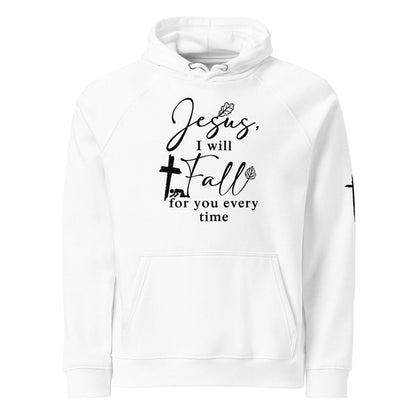 Unisex eco raglan hoodie - Truth is life Style