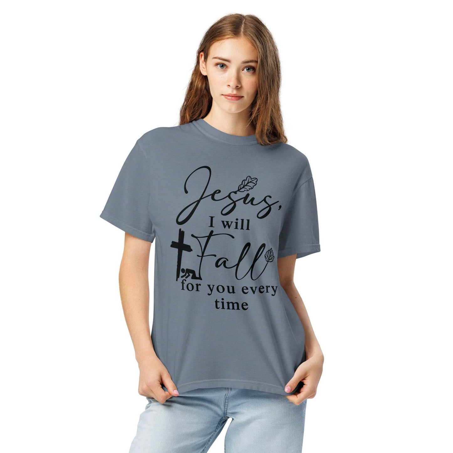 Unisex garment-dyed heavyweight t-shirt - Truth is life Style