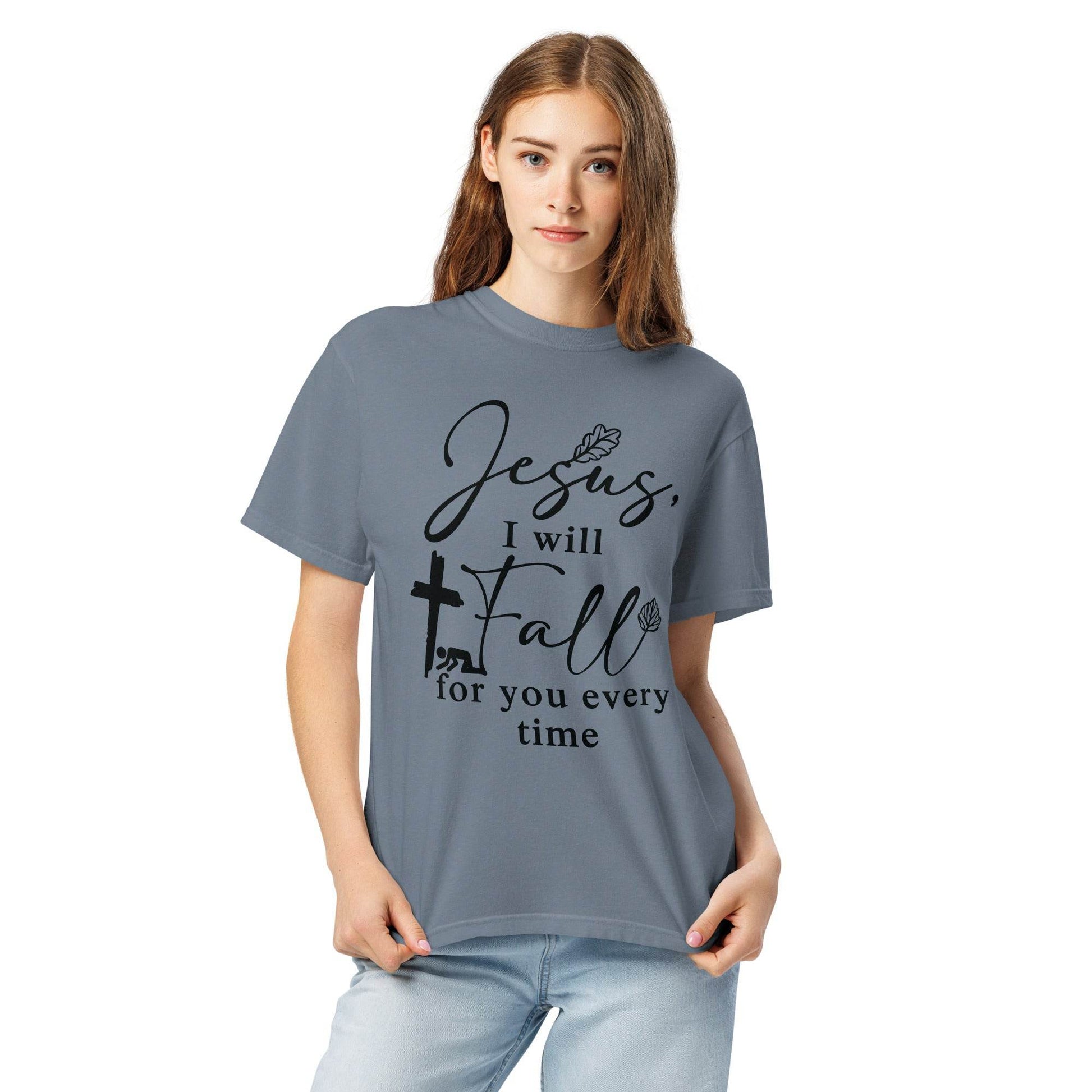 Unisex garment-dyed heavyweight t-shirt - Truth is life Style