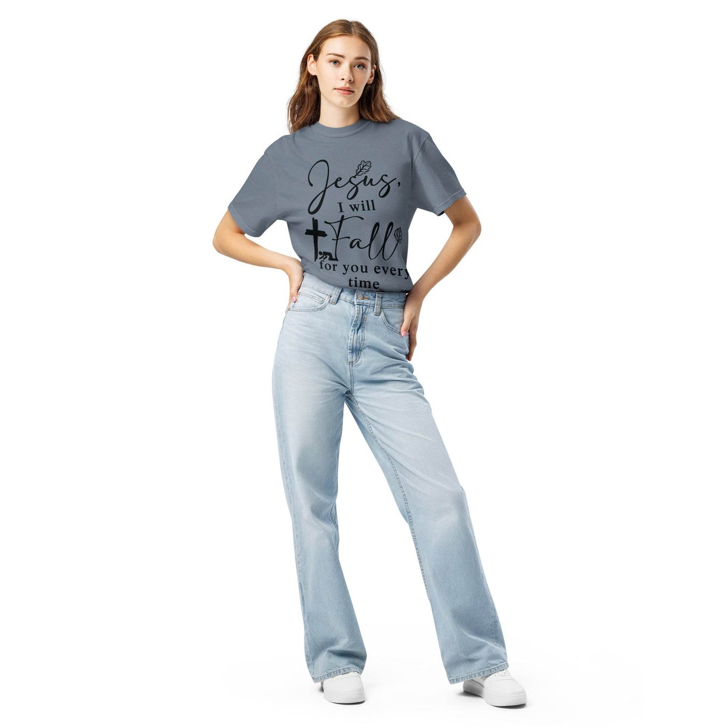 Unisex garment-dyed heavyweight t-shirt - Truth is life Style