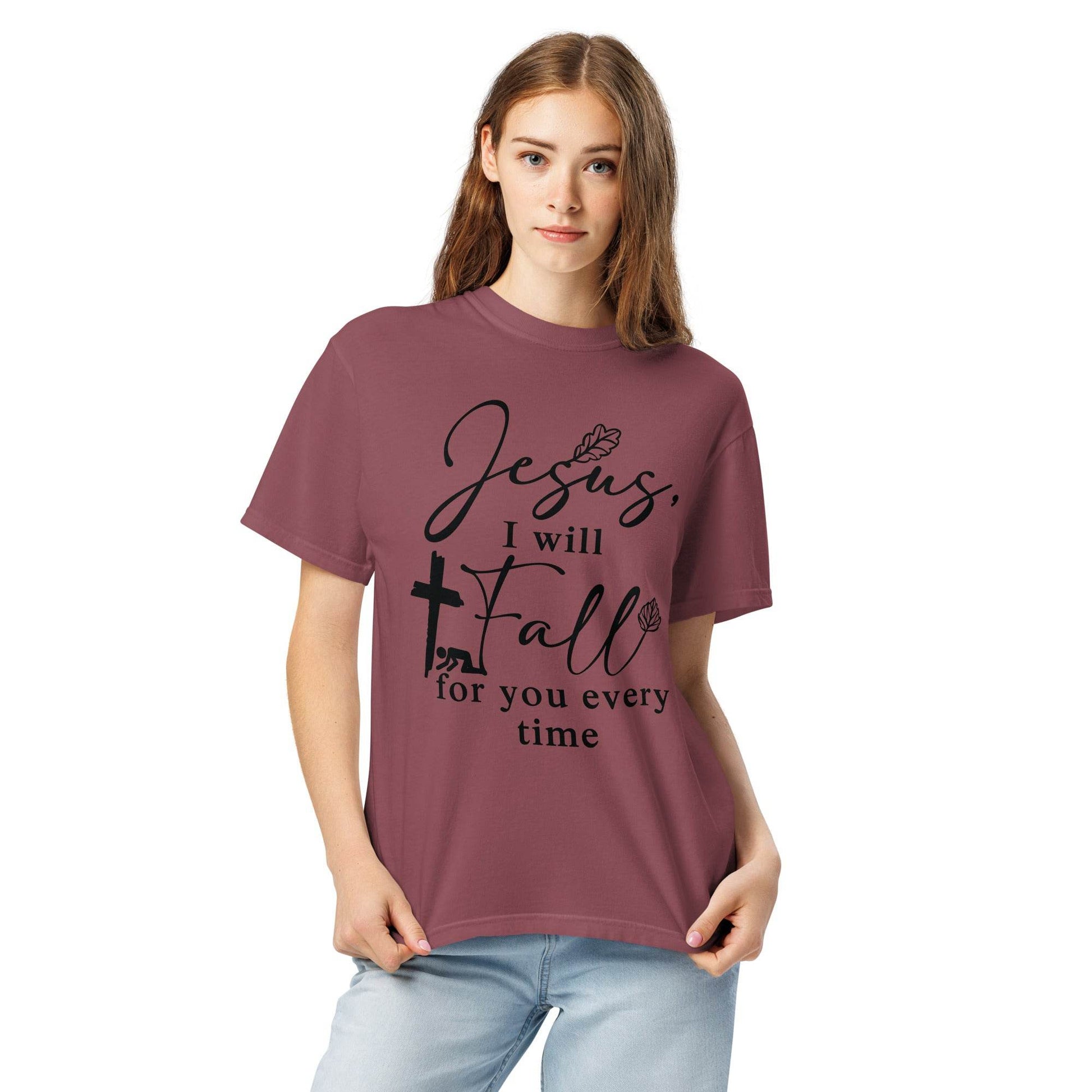 Unisex garment-dyed heavyweight t-shirt - Truth is life Style