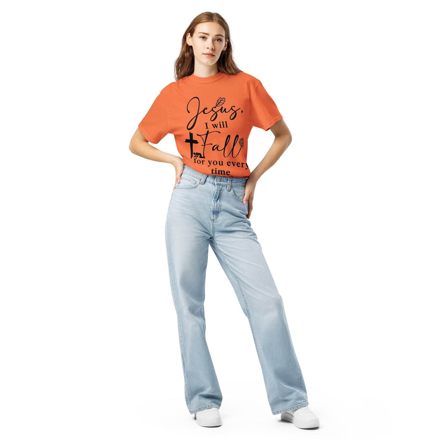 Unisex garment-dyed heavyweight t-shirt - Truth is life Style