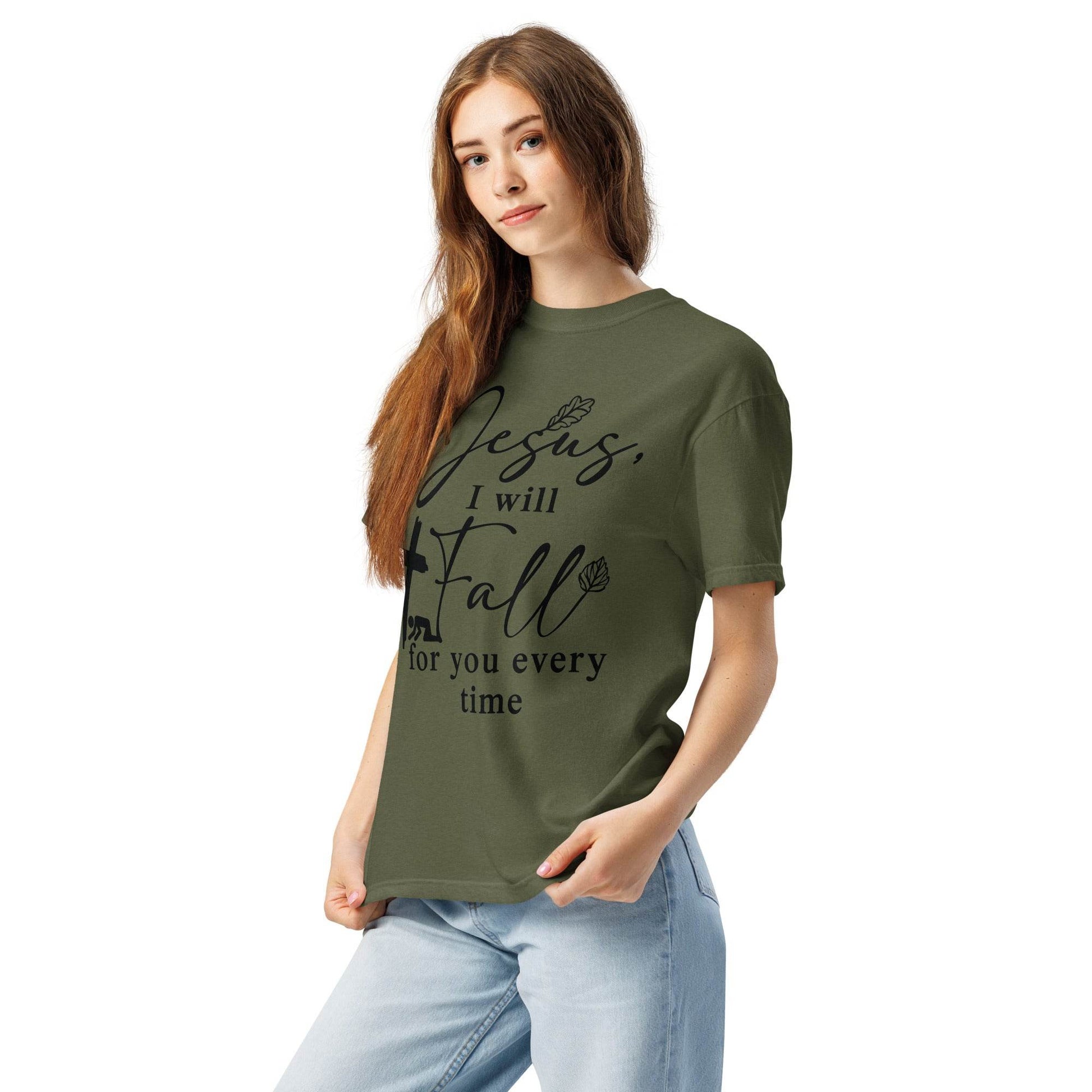 Unisex garment-dyed heavyweight t-shirt - Truth is life Style