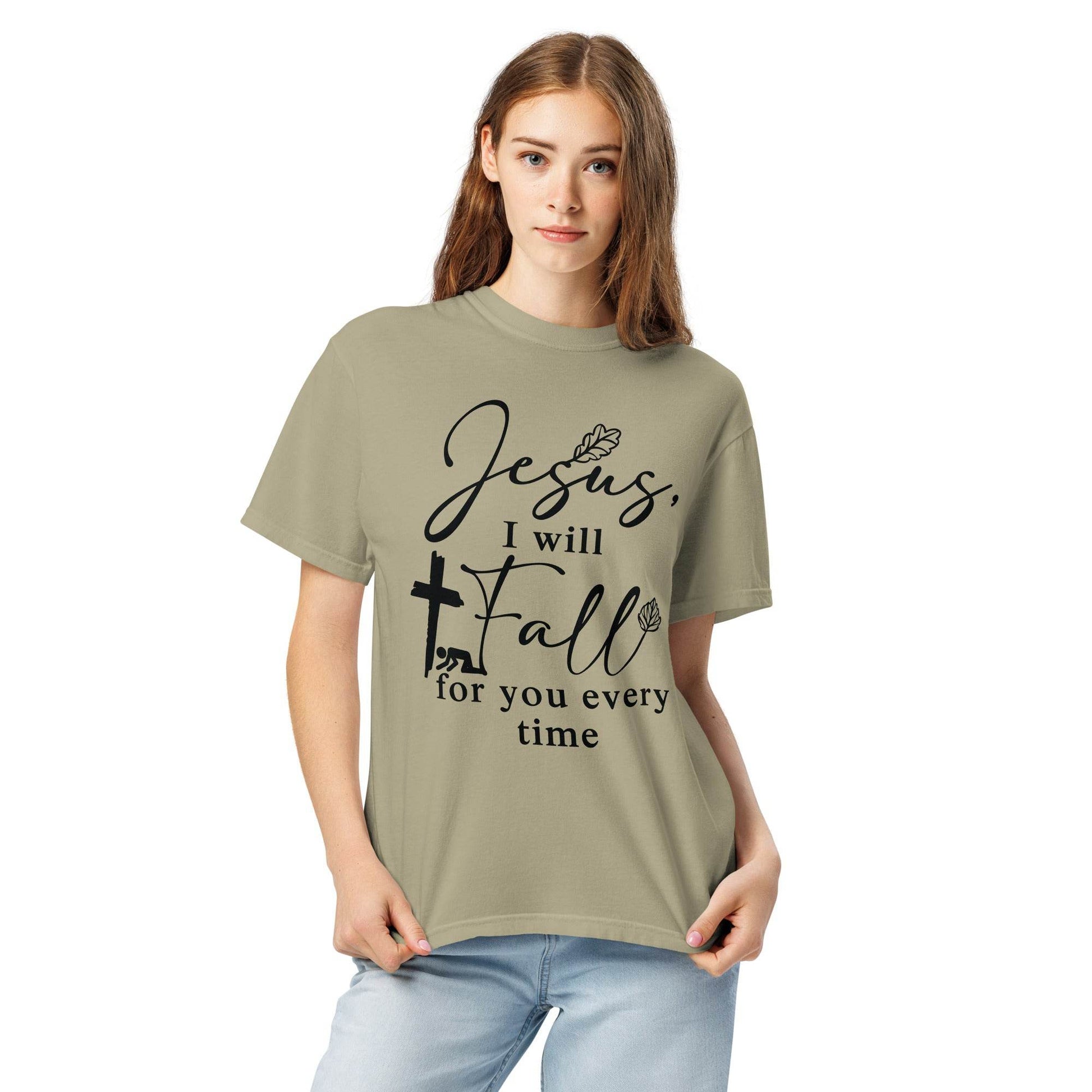 Unisex garment-dyed heavyweight t-shirt - Truth is life Style