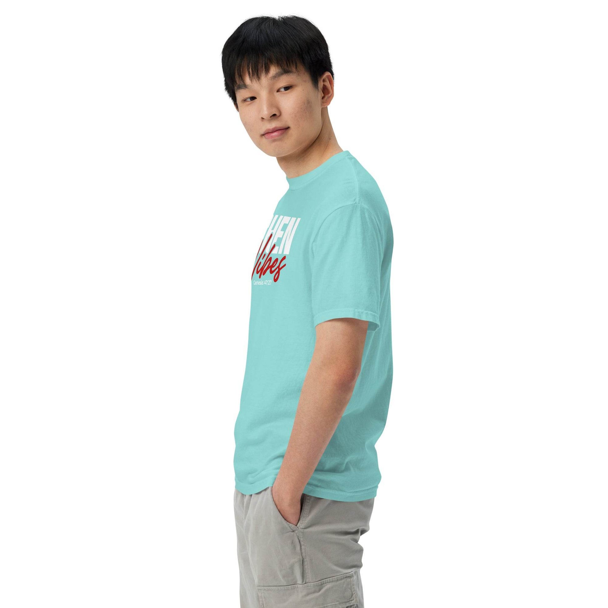 Unisex garment-dyed heavyweight t-shirt - Truth is life Style