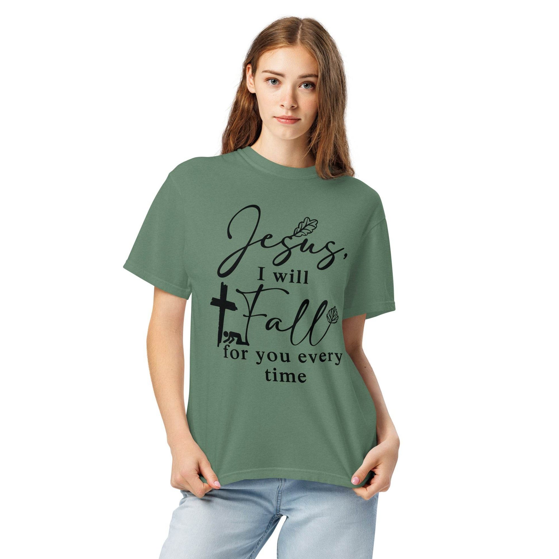 Unisex garment-dyed heavyweight t-shirt - Truth is life Style