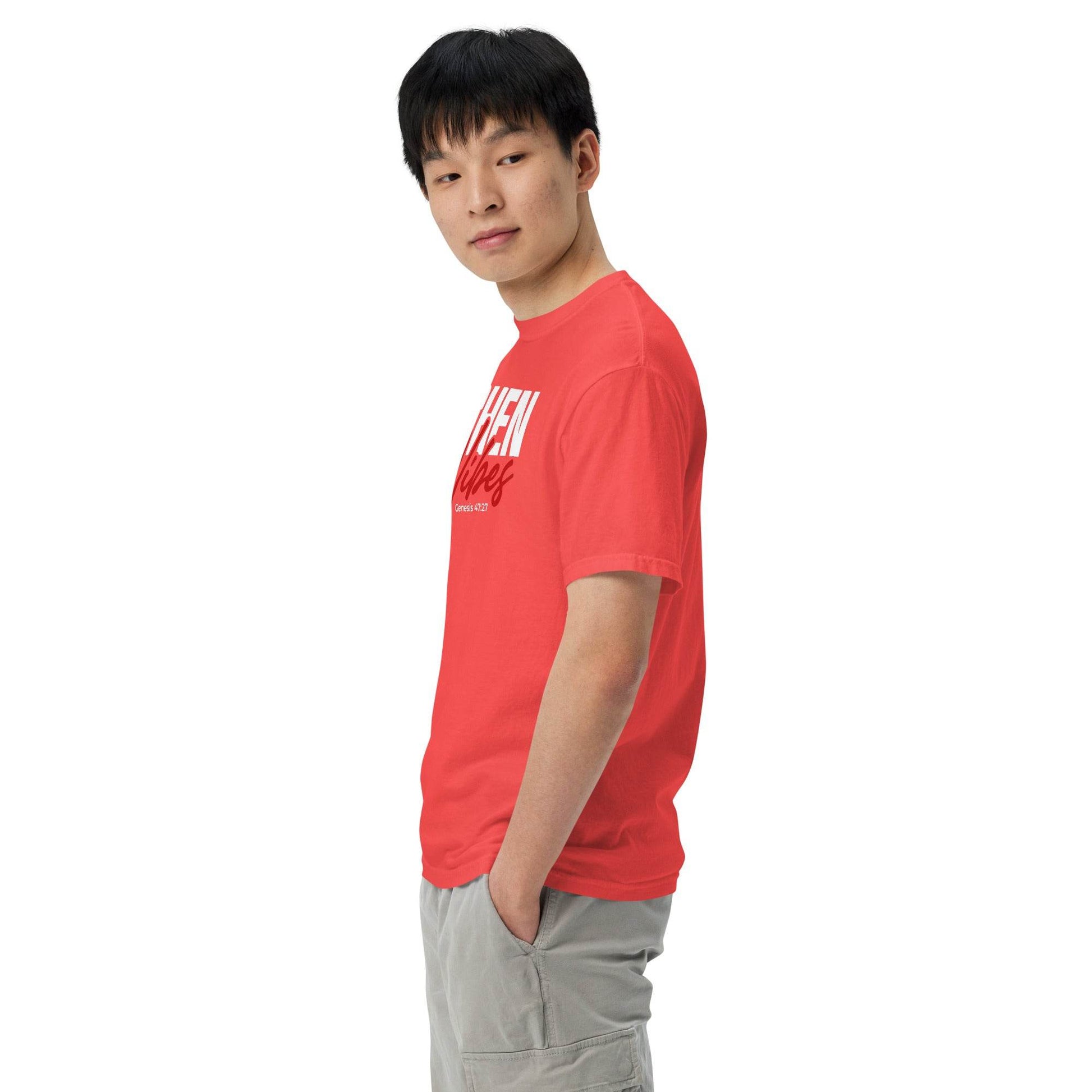 Unisex garment-dyed heavyweight t-shirt - Truth is life Style