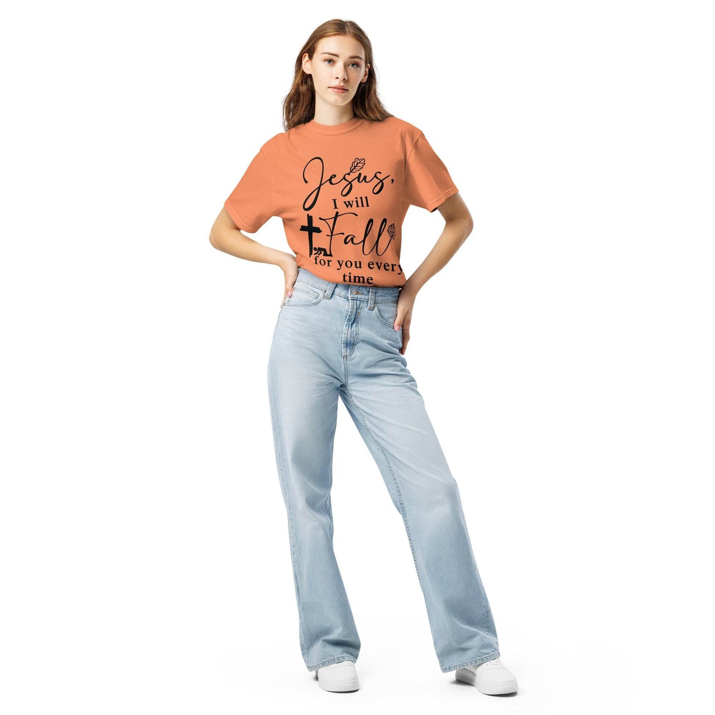 Unisex garment-dyed heavyweight t-shirt - Truth is life Style