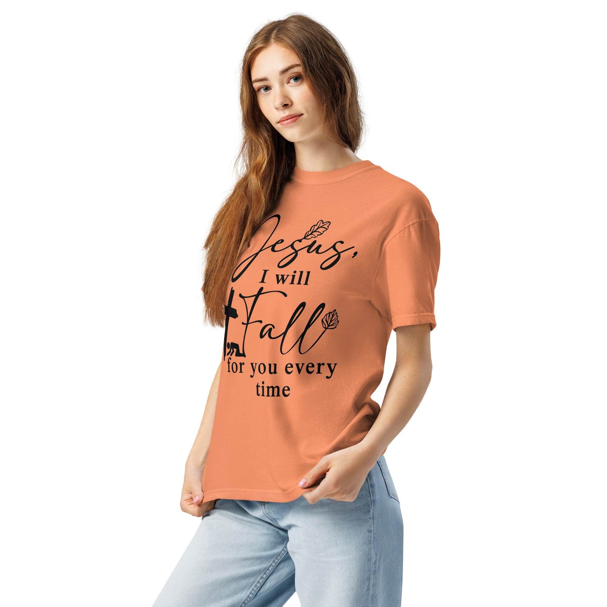 Unisex garment-dyed heavyweight t-shirt - Truth is life Style