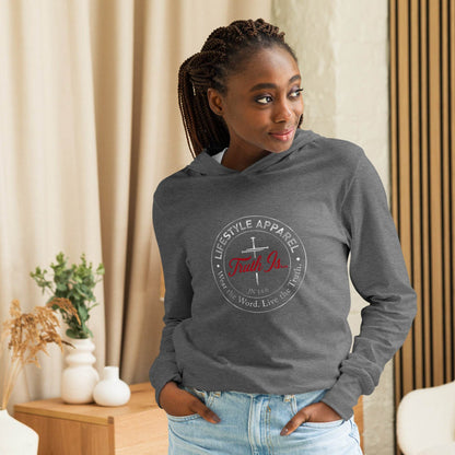 Hooded long-sleeve tee - Truth is life Style