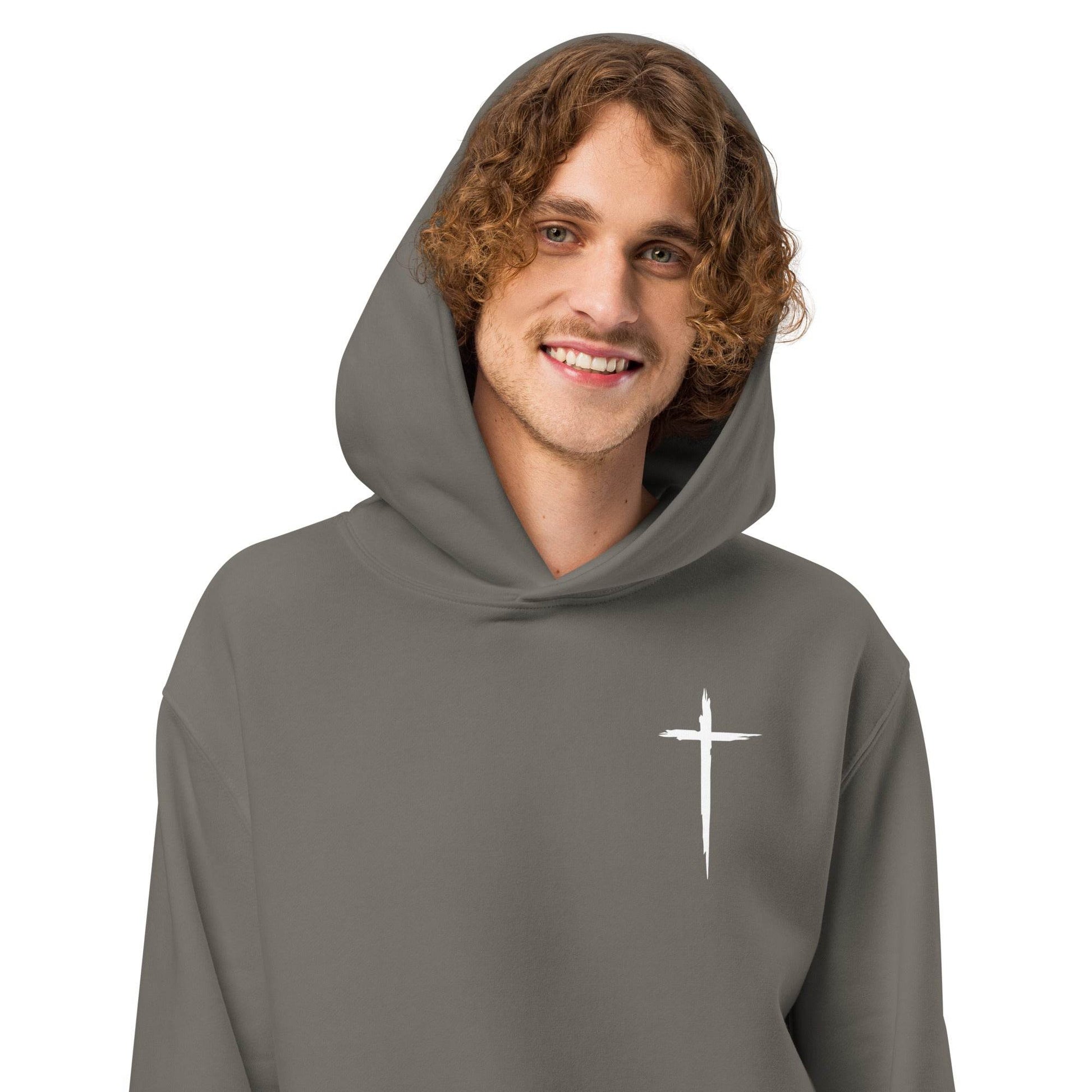 Oversized heavyweight hoodie - Truth is life Style