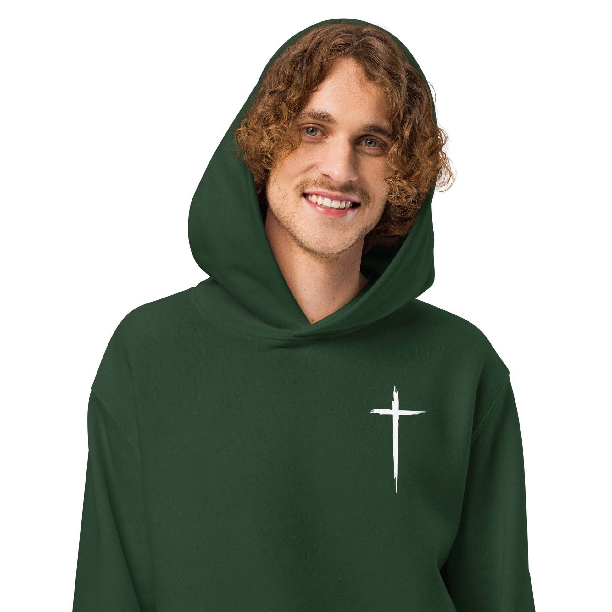 Oversized heavyweight hoodie - Truth is life Style