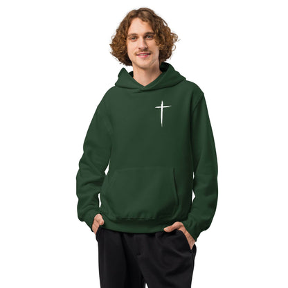 Oversized heavyweight hoodie - Truth is life Style