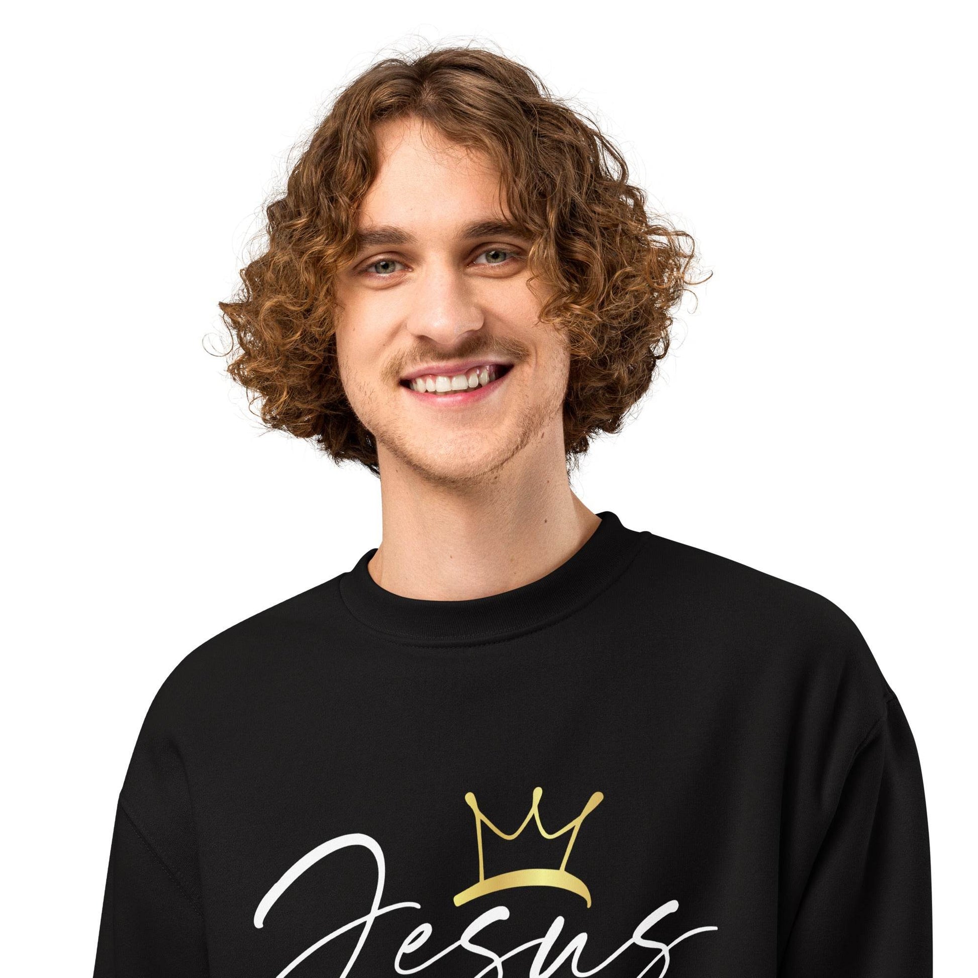 Oversized heavyweight sweatshirt - Truth is life Style