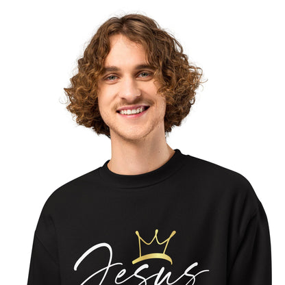 Oversized heavyweight sweatshirt - Truth is life Style