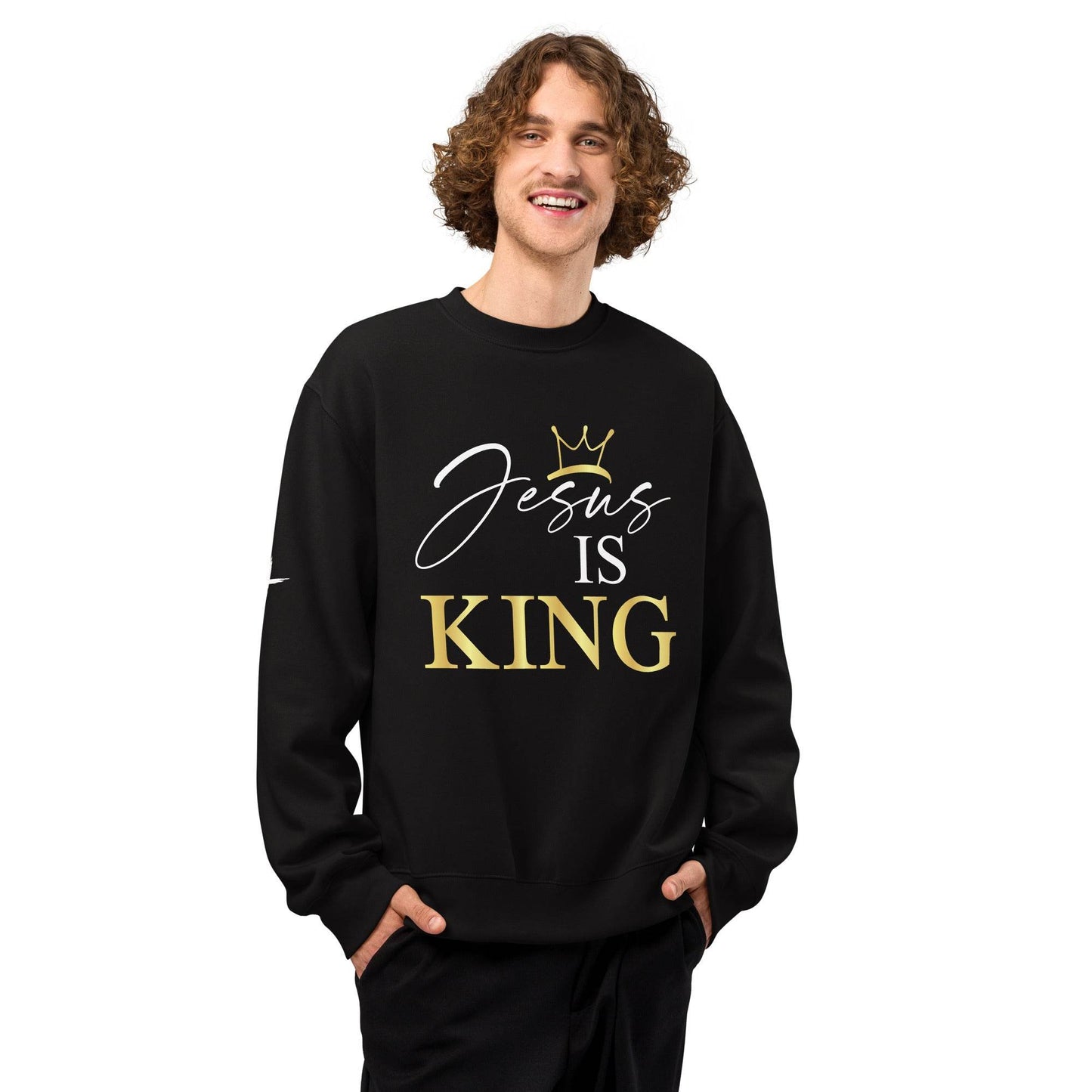 Oversized heavyweight sweatshirt - Truth is life Style