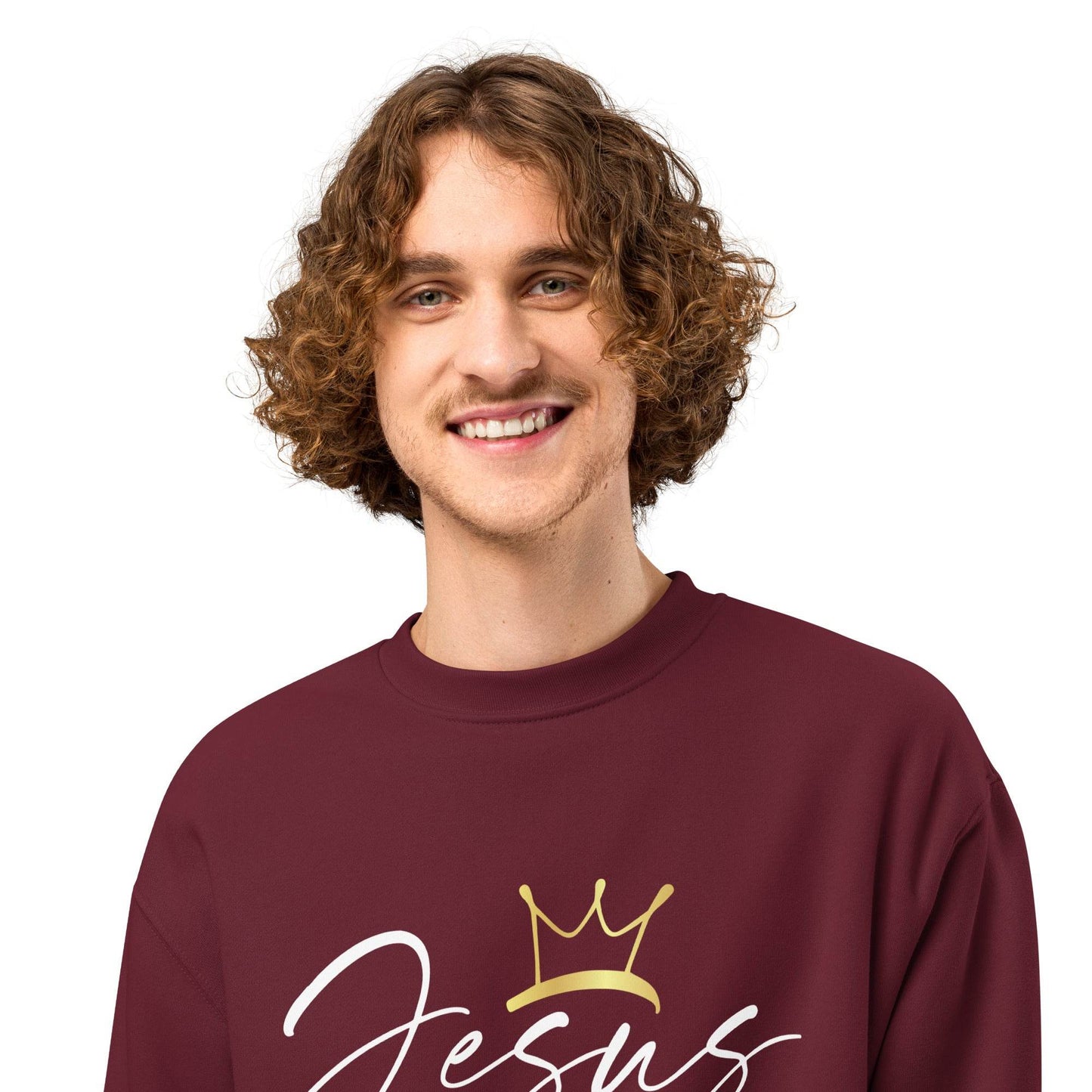 Oversized heavyweight sweatshirt - Truth is life Style