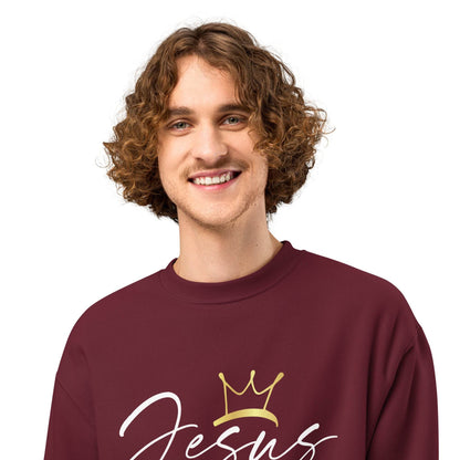 Oversized heavyweight sweatshirt - Truth is life Style