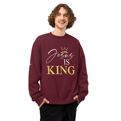 Oversized heavyweight sweatshirt - Truth is life Style