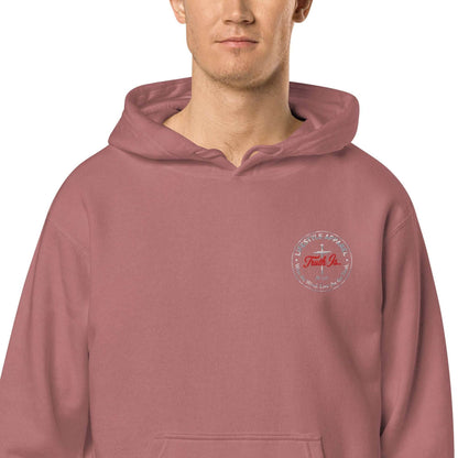 Unisex pigment-dyed hoodie - Truth is life Style