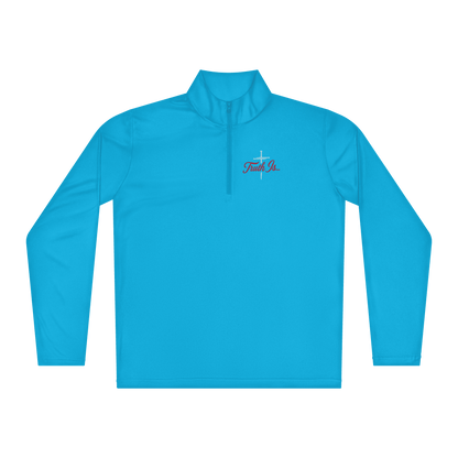 Lightweight quarter-zip pullover - Truth is life Style