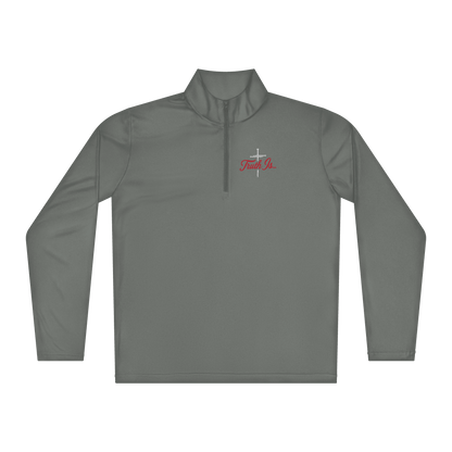 Lightweight quarter-zip pullover - Truth is life Style