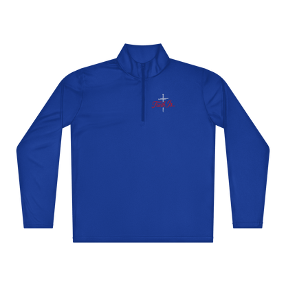 Lightweight quarter-zip pullover - Truth is life Style