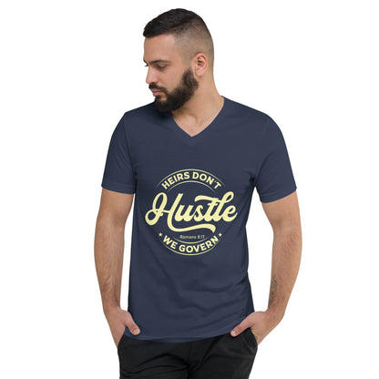 Unisex Short Sleeve V-Neck T-Shirt - Truth is life Style