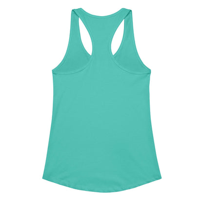 Women’s fitted racerback tank top - Truth is life Style