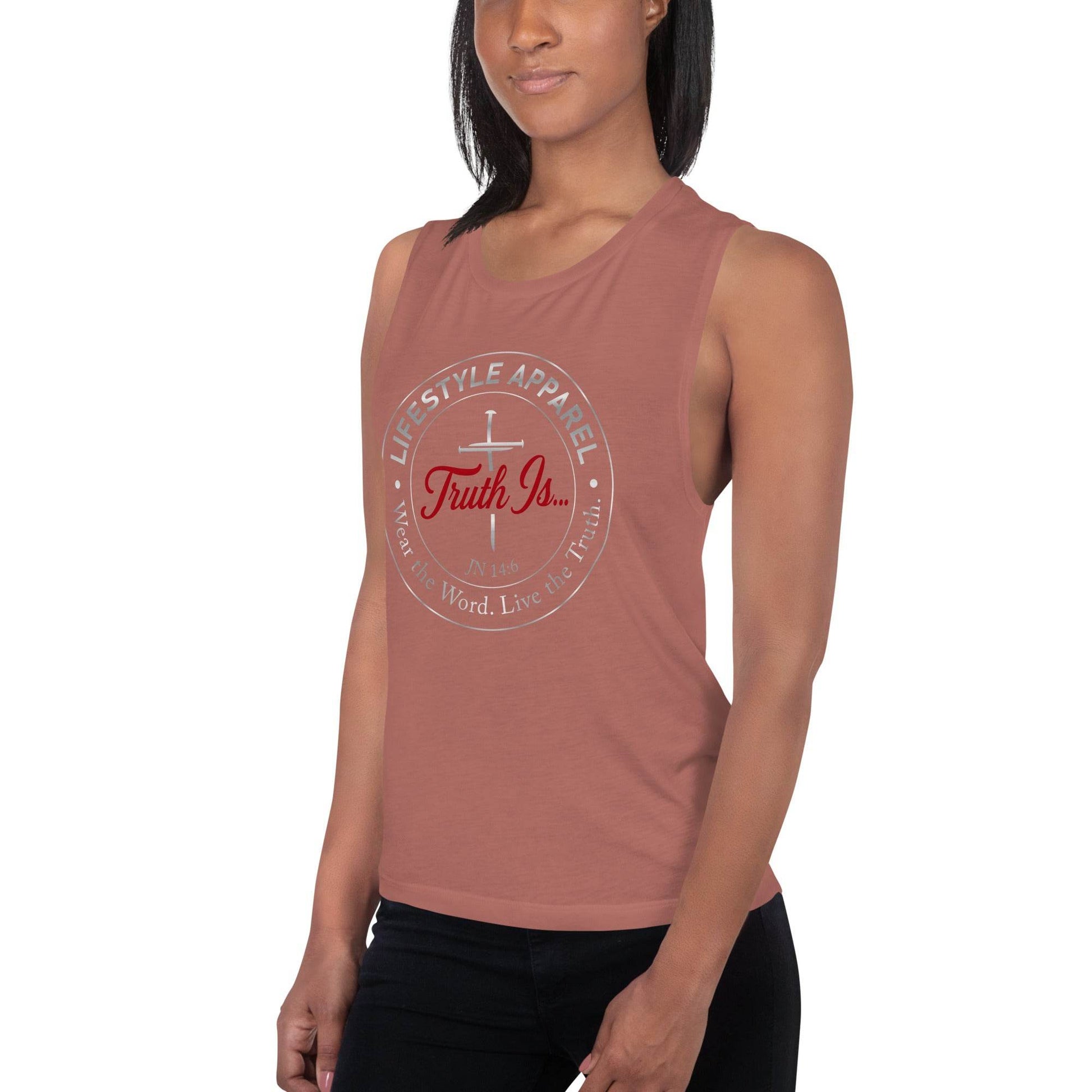 Ladies’ Muscle Tank - Truth is life Style