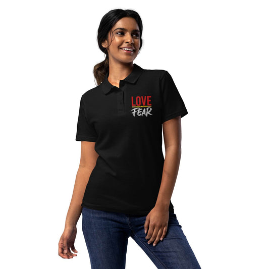 Women’s pique polo shirt - Truth is life Style