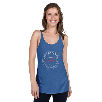 Women's Racerback Tank - Truth is life Style
